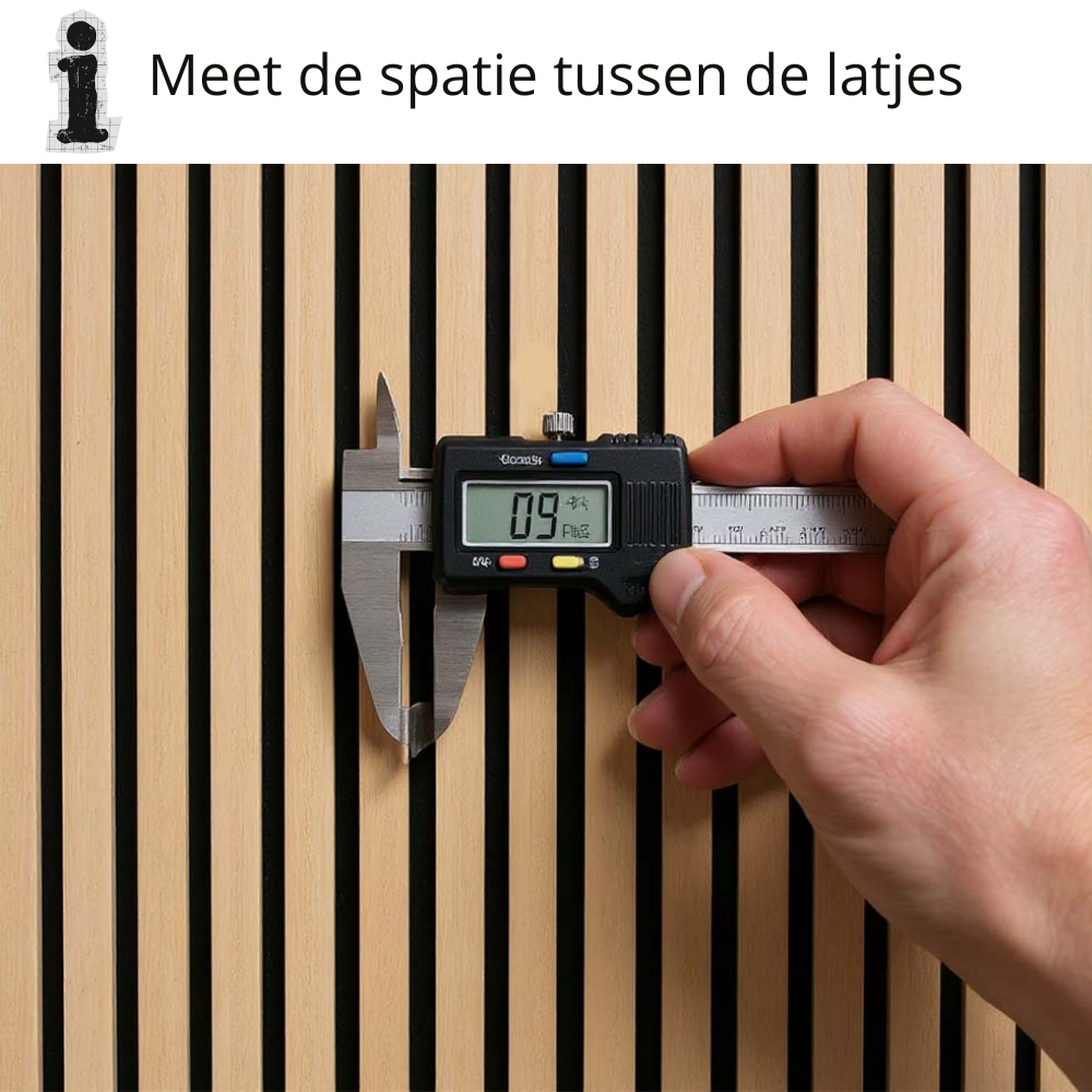 akupanek clip afstand opmeten